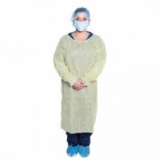 Dukal 301 Isolation Gown Yellow Universal Size Case50