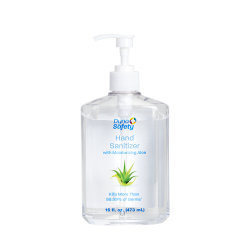 Dynarex 1432 Hand Sanitizer with Aloe, 16 oz Pump Bottles, 12/Case
