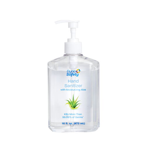 Dynarex 1432 Hand Sanitizer with Aloe, 16 oz Pump Bottles, 12/Case Dynarex 1432 Hand Sanitizer with Aloe, 16 oz Pump Bottles, 12/Case
