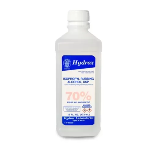 Isopropyl Rubbing Alcohol 70% 16oz Bottle