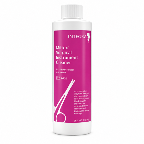 Integra Miltex 3-720 Surgical Instrument Cleaner Concentrate, 8 oz Bottle Integra Miltex 3-720 Surgical Instrument Cleaner Concentrate, 8 oz Bottle