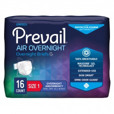 First Quality NGX-012 Prevail Air Overnight Adult Briefs Medium Case96