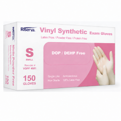 Riserva VGPF Clear Vinyl Exam Gloves, Powder-Free, Bx/150 Riserva VGPF Clear Vinyl Exam Gloves, Powder-Free, Bx/150