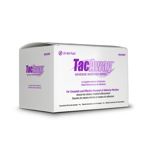 Torbot TacAway MS408-W Adhesive Remover Wipes Safetec 50 per Box Torbot TacAway MS408-W Adhesive Remover Wipes Safetec 50 per Box