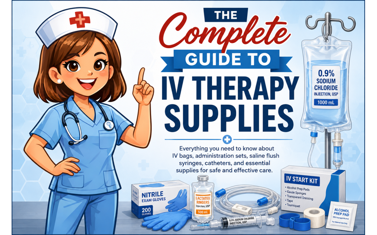 The Complete Guide to IV Therapy Supplies: Everything You Need to Know
