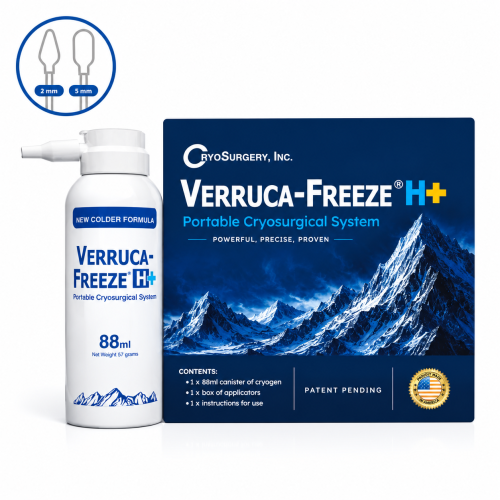 Verruca Freeze H Plus | Single Kit Mixed Buds | VFHP1M | Cryosurgery Inc *R* Verruca Freeze H Plus | Single Kit Mixed Buds | VFHP1M | Cryosurgery Inc *R*
