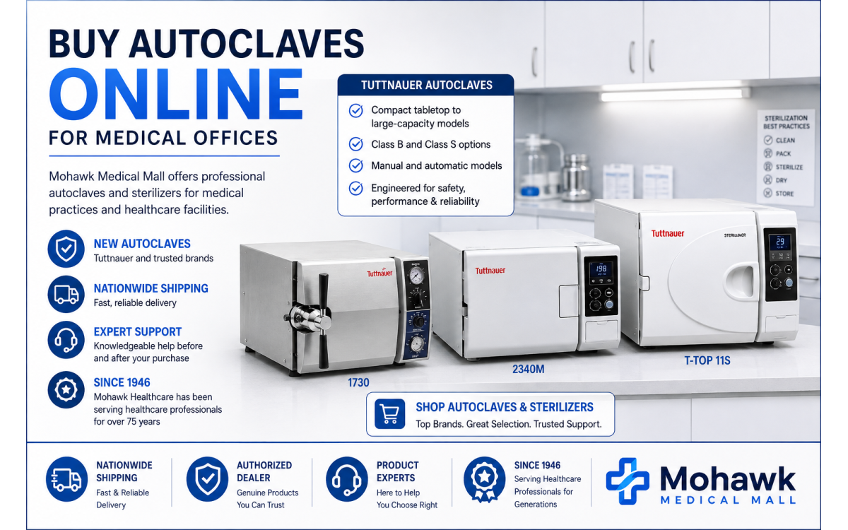 Where Can I Buy an Autoclave Online for a Medical Office?