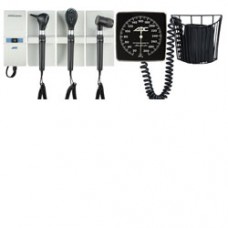 ADC Adstation Diagnostic Wall Set with DermaScope and Clock Aneroid