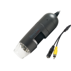 Dinolite AM4112NT Handheld Microscope with AV Video RCA Output