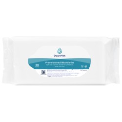 Dukal Adult Premoistened Wipes in Soft Pack with Peelable Lid Scented 8x12, Case (AW4750)