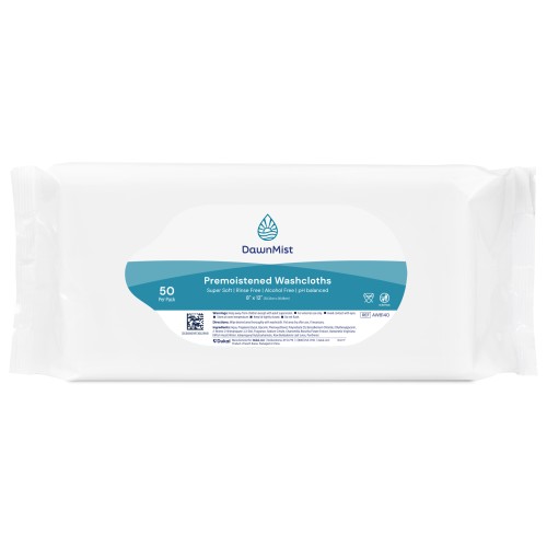 Dukal Adult Premoistened Wipes in Soft Pack with Peelable Lid Scented 8x12, Case (AW4750)