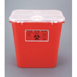 Bemis Sharps Container 8 Gallon Red Each