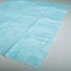 Busse Adhesive Fenestrated Drape Sheets - Sterile - 18'' x 26' -' Bx50