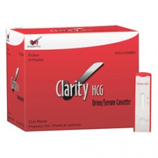 Clarity hCG Combo Urine Serum Pregnancy Test Kit - Bx50