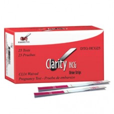Clarity hCG Urine Strip Pregnancy Test Kit - Bx25