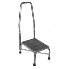 Drive Heavy Duty Bariatric Footstool with Non Skid Rubber Platform and Handrail