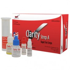 Clarity Streptococcus Strep A Rapid Test Kits - Bx25
