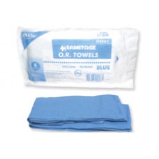 Dukal CT-04B OR Towels 17x26 Sterile Blue Case80