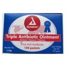 Dynarex Triple Antibiotic Ointment Packets 0.9g 144 per box