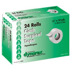 Dynarex Cloth Surgical Tape .5in x 10yd Bx24