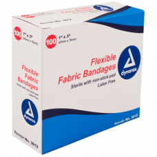 Dynarex 3612 Adhesive Bandage Fabric Adult Bx100