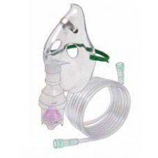 Dynarex Opti-Mist II Nebulizer Kit Adult Aerosol Mask Elongated ''T'' Pc Mouth- Ca50