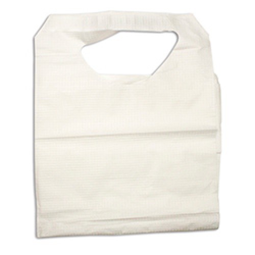 Dynarex Disposable Adult Lap Cloth - Bib - 16in x 33in, Case of 300