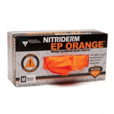 Innovative Healthcare 189 Series NitriDerm Orange Nitrile Exam Gloves Bx100