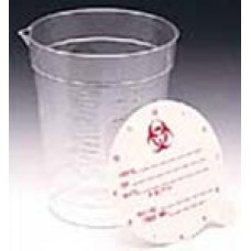Vollrath 8oz. Specimen Containers with Pour Spout and Paper Lid- Ca500