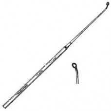 Miltex Buck Curette 6.5in - Angled - Sharp