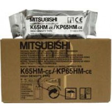Graphic Controls Mitsubishi KP65HM Black and White Paper- Carton 4