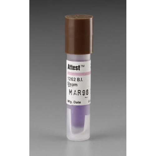 3M 1626 Attest Steam Sterilization Indicator, Box of 100