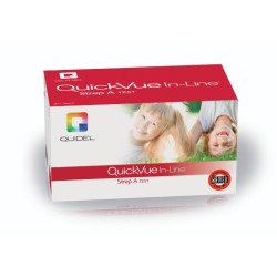 Quidel QuickVue In-Line Strep A Test, Box of 25 *R* (0343)