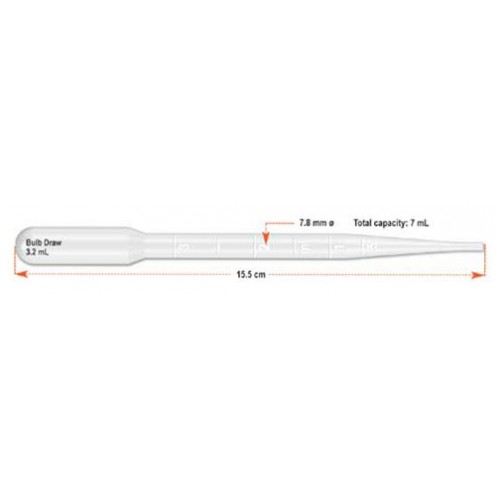 Simport Dropette Sterile Transfer Pipet Pk20