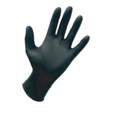 Strong Medical Black Nitrile Examination Gloves, Large, Ca1000