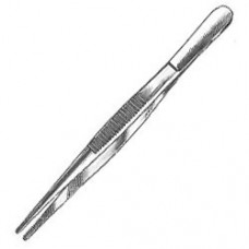 SMS Brand 77655 Dressing Forcep Serrated Tip Serrated Handle 5.5"