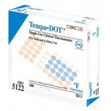 3M Tempa-Dot Single Use Thermometer Strips - Bx100