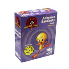 Dukal Adhesive Bandages Pediatric Spot Tweety Bird Bx100