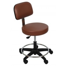 UMF Comfort Stool with Foot Ring and Backrest
