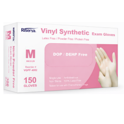 Riserva Medical Vinyl Gloves – Clear Vinyl Exam Gloves (Box of 150) Riserva Medical Vinyl Gloves – Clear Vinyl Exam Gloves (Box of 150)